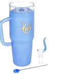 Pulsar Stonely Cup Glass Water Pipe | 8.5" | 14mm F