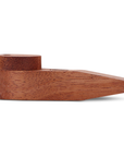 Bearded Circle Wood Pipe with Lid