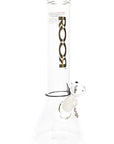 ROOR 14" Zeaker Beaker – Glass-on-Glass Water Pipe with Ice Pinch