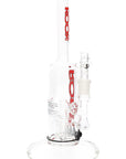 ROOR Tech Stemless Straight Tube Bong – Barrel Perc – 12″ – Clear
