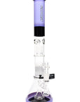 ROOR Tech Multicolor Stemless Beaker Bong – Multi Percs – 18″ – 5 mm