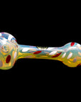 "Polka Dot" Glass Spoon Pipe