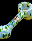 "Polka Dot" Glass Spoon Pipe