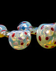 "Polka Dot" Glass Spoon Pipe