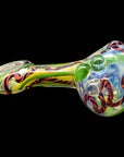 "Candy Spoon" Inside-Out Color Changing Glass Pipe