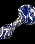 "Warped Space" Color Glass Hand-Pipe