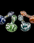 "Warped Space" Color Glass Hand-Pipe