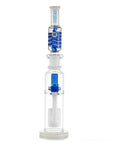 19" Glycerin Water Bong with XL Showerhead Perc
