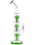Pulsar Triple Jellyfish Perc Water Pipe | 14" | 14mm F