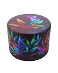 SPLASH ARTWORK HERBAL LEAF 4-PIECE GRINDER