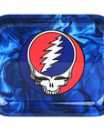 Grateful Dead x Pulsar Large Metal Rolling Tray - Steal Your Face Swirls / 13"x11"
