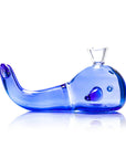 Hemper Blue Whale Glass Hand Pipe – 4″