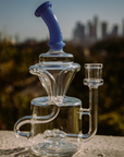 AFM 8″ Mighty Can Color Recycler Dab Rig