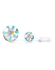 Glass 3D Flower Terp Slurper Set