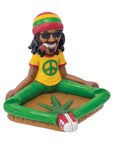 JAMAICAN STRETCHING ASHTRAY