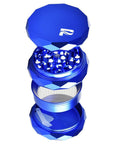 Pulsar Diamond Faceted Aluminum Herb Grinder