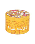 Pulsar Design Series Grinder with Side Art - Fungiside / 4pc / 2.5"