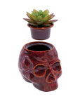 SKULL PLANTER STASH JAR