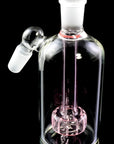 Glass 14.5 mm Male-to-Female 45° Ash Catcher with Showerhead Perc