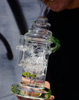 AFM 10″ Power Station Color Glass Recycler Dab Rig