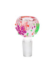Pulsar Kiss My Lips Glow In Dark Beaker Glass Water Pipe - 9.75" / 14mm F