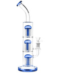 Pulsar Triple Jellyfish Perc Water Pipe | 14" | 14mm F