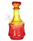 SeshGear Vintage Ombre Glass Water Pipe - 9.5" / 14mm F / Sun Flower