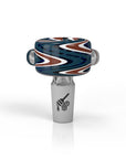 BASIN ZIG ZAG STIPPED FLOWER BOWL