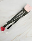 Bold In Red Black Sash Necklace
