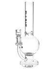 Pulsar Round Ball Glass Water Pipe - 12" / 14mm F / Clear