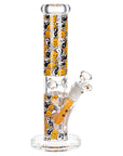 Pulsar Design Series Straight Tube Glass Water Pipe | 12" | 14mm F