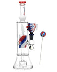 Grateful Dead x Pulsar Lightning Bolt Glass Water Pipe