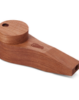 Bearded Circle Wood Pipe with Lid