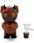Zombie Gingerbread Man Silicone Water Pipe