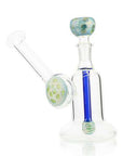 6 Inch Sea Swirl Bong With Downstem -1Stop Glass