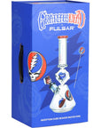 Grateful Dead x Pulsar Inception Cube Beaker Glass Water Pipe - 12.75" / 14mm F
