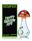 Hemper Trippy Shroom Glass Pipe