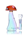 Hemper Trippy Shroom Glass Water Pipe