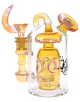 Pulsar Unholy Lantern Incycler Glass Water Pipe - 6" / 14mm F / Colors Vary