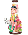 Pulsar Artist Series Glow Beaker Water Pipe | 9.5" | 14mm F