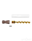 7 Pipe Twisty Glass Blunt Wood
