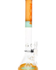ROOR Tech 18″ Multicolor Beaker Bong with Showerhead Perc – 5 mm Thick