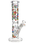 Pulsar Design Series Straight Tube Glass Water Pipe | 12" | 14mm F