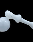 "Ivory Hammer" Glass Hammer Bubbler Pipe