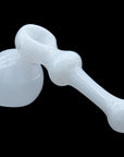 "Ivory Hammer" Glass Hammer Bubbler Pipe