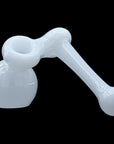 "Ivory Sidecar" Glass Sidecar Bubbler Pipe