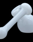 "Ivory Sidecar" Glass Sidecar Bubbler Pipe
