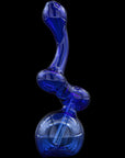 "Sherbub" Glass Sherlock Bubbler Pipe (Various Colors)