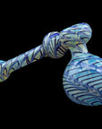 "Full Rake" Fumed Hammer Bubbler Pipe (Various Colors)