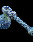 "Full Rake" Fumed Hammer Bubbler Pipe (Various Colors)